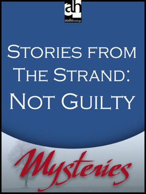 cover image of Not Guilty